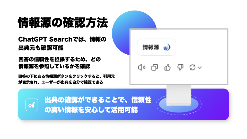 情報源の確認方法
